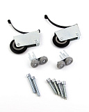 Комплект роликов усиленный, асимметричный, верхний ролик 37,5 мм, одинарное крепление  (F608-61974-B#)