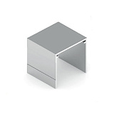 Стандарт, Направляющая верхняя однополозная, матовый черный 5,4 м, анод. (AS0107.VP540.BKSPC.CJ)