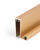 Нижний горизонтальный профиль для узкой системы, золото матовое, 5,8 м (255/GM)