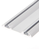 Нижний профиль-направляющая, 2 трека, цвет белый глянец, 5,8 м (366/W)