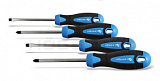 Набор отвёрток 4 шт., сталь S2 (HT1S094) Набор отвёрток 4 шт., сталь S2 (HT1S094)