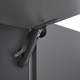 ФриСпейс PtO (открывание от нажатия) Комплект, тип C, цвет АНТРАЦИТ/никель, (компл. 2 шт.+толкатель) (2722447500)