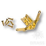 Петля с фиксатором, цвет глянцевая латунь (30.00.001-0) Петля с фиксатором, цвет глянцевая латунь (30.00.001-0)