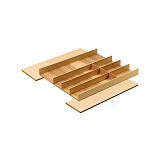 Лоток ФайнЛайн Линик 500-600 мм, глубина 500 мм, 1 шт, цвет ДУБ натуральный (0092020369) (0092020369)