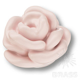Ручка кнопка Роза композит, пудра (К1P)