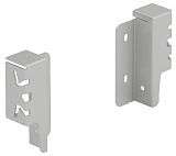 Комплект соединителей задней стенки ArciTech, H94, цвет серебристый (9150641)